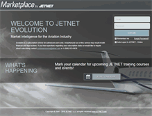 Tablet Screenshot of jetnetevolution.com